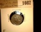 1087 _ 1865 U.S. Three Cent Nickel. Fine.