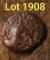 1908 _ Hellenistic Period Greek Portrait Coin. An interesting coin from ca. 400-300 B.C. which depic