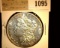 1095 _ 1885 S Morgan Silver Dollar, CH EF.
