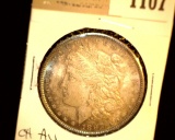 1107 _ 1897 P Morgan Silver Dollar, Choice AU