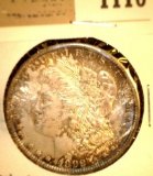 1110 _ 1898 O Morgan Silver Dollar, Choice BU 64