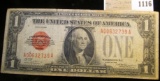 1116 _ Series 1928 $1 United States Note, Fine. 