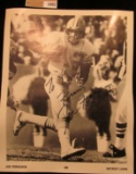 1002 _ Autographed Photo of Joe Ferguson Quarterback of the Detroit Lions.