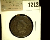 1212 _ 1828 U.S. Large Cent, VG.