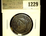 1229 _ 1838 U.S. Large Cent, Fine.