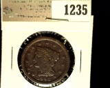 1235 _ 1846 U.S. Large Cent, Fine.