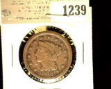 1239 _ 1848 U.S. Large Cent, Fine