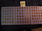 1314 _ Partial Set of Lincoln Cents in a blue Whitman folder, includes 1916P, S, 17P, D, S, 18P, D,