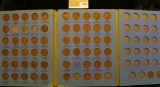1353 _ 1925-69 Partial Set of Lincoln Cents in a blue Whitman folder