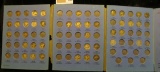 1355 _ Partial Set of 1916S to 1943 Mercury Dimes in a blue Whitman folder, a few scarcer dates. (38
