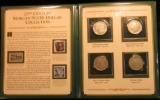 1384 _ 20th Century Morgan Silver Dollar Collection complete with Stamps & Morgan Silver Dollars 192