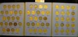 1418 _ 1913-1938D Partial Buffalo Nickel Set (39) Coins in a Whitman Coin Folder.