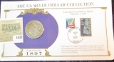 1432 _ 1897 S Morgan Dollar first Day Cover.