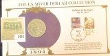1434 _ 1894 O Morgan Dollar first Day Cover.