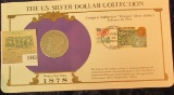 1443 _ 1878 Morgan Dollar first Day Cover.