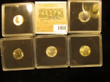 1451 _  1951S, 52 D, 53 P, 54P BU and 1960 Proof Roosevelt Dimes.