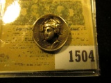 1504 _ 1918 Mercury Dime Rare Punch Out Coin.  Most of these were sold at Expositions and or fairs.