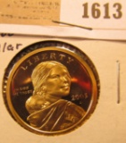 1613 _ 2005 S Proof 68 Native American Indian 'Golden' Dollar.
