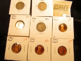 1619 _ 1883 with CENTS, 1896, & 1912 D Liberty 