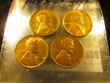 1689 _ 1936 S, 38P, S, & 39 D Uncirculated Lincoln Cents.