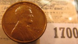 1700 _ 1910 S Lincoln Cent, Very Fine.