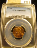 1719 _ 1944 P Lincoln Cent, PCGS slabbed MS65RD