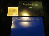 1727 _ 1981 S & 1983 S U.S. Proof Sets. Original as issued.