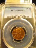 1733 _ 1946 P Lincoln Cent, PCGS slabbed MS65RD
