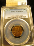 1738 _ 1936 P Lincoln Cent, PCGS slabbed MS64RD