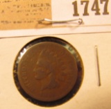 1747 _ 1874 U.S. Indian Head Cent.