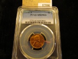 1786 _ 1949 S Lincoln Cent, PCGS slabbed MS65RD.