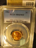 1810 _ 1964 P Lincoln Cent, PCGS slabbed MS65RD.