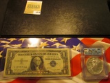 1848 _ Cased Set with Certificate of Authenticity containing Series 1957B $1 Silver Certificate & 20