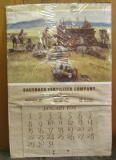1872 _ Larger than 2' x 3' Poster Calendar with Western Scene dated 1978 from 