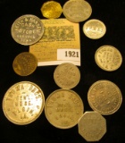 1921 _ (10) different Good For Tokens from Frannie, Wy., Audubon, Ia., Elgin, Ia., Fort Dodge, Ia.,