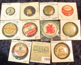 1944 _ (10) Different Old Pin-backs, which Doc had valued at over $100.00.