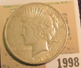 1998 _ 1935 S U.S. Silver Peace Dollar.