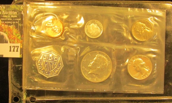 1964 U.S. Proof Set in original cellophane as issued.