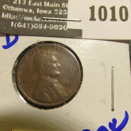 1010 . 1924-D Wheat Cent