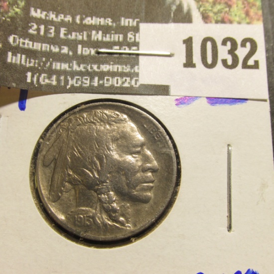 1032 . 1913 type 1 Buffalo nickel