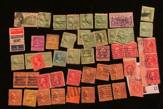 12 _ Packet of 80 miscellaneous U.S. Stamps.