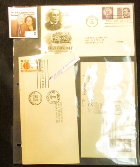 2 _ Five Different First Day Covers.