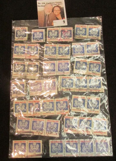 9 _ Packet of 42 Agricultural Department Official Stamps.