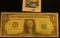 Rare Series 1981A One Dollar Federal Reserve Note I-B block, Crisp Uncirculated. Catalog value is $7