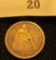 1883 P Liberty Seated Dime.