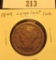 1849 U.S. Large Cent, Fine. Very popular date of the California Gold Rush.