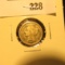 1873 U.S. Three Cent Nickel, VG.
