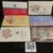 1987-1992 Philadelphia & Denver U.S. Mint Sets, all in original as issued condition except for the 1