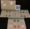1954 U.S. Mint Set in original boards, envelope changed. (30-coins, Double set)