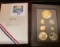 1992 United States Mint Silver Prestige Proof Set in original box of issue.